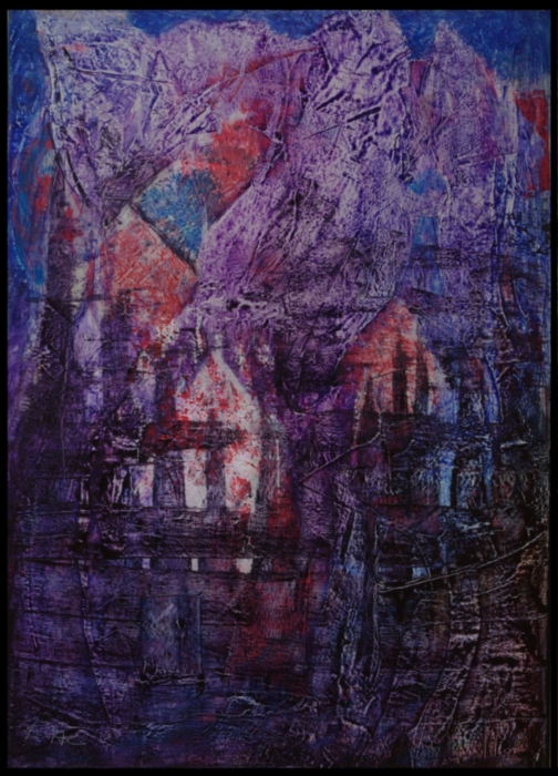 264, 70x50 kom.technika,platno