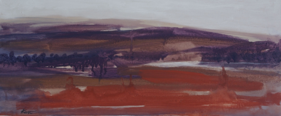 344, 30x70 akryl,plátno